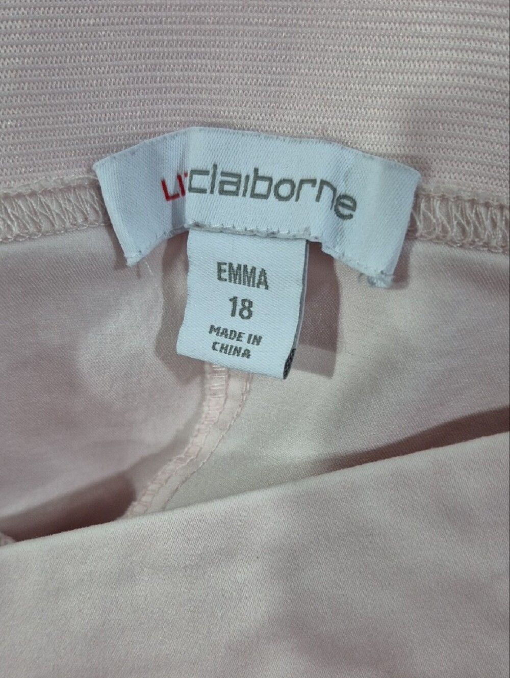 Liz Claiborne Light Pink Jeans - Picture 7 of 7